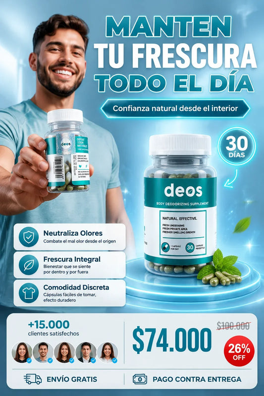 DEOS DESODORANTE NATURAL